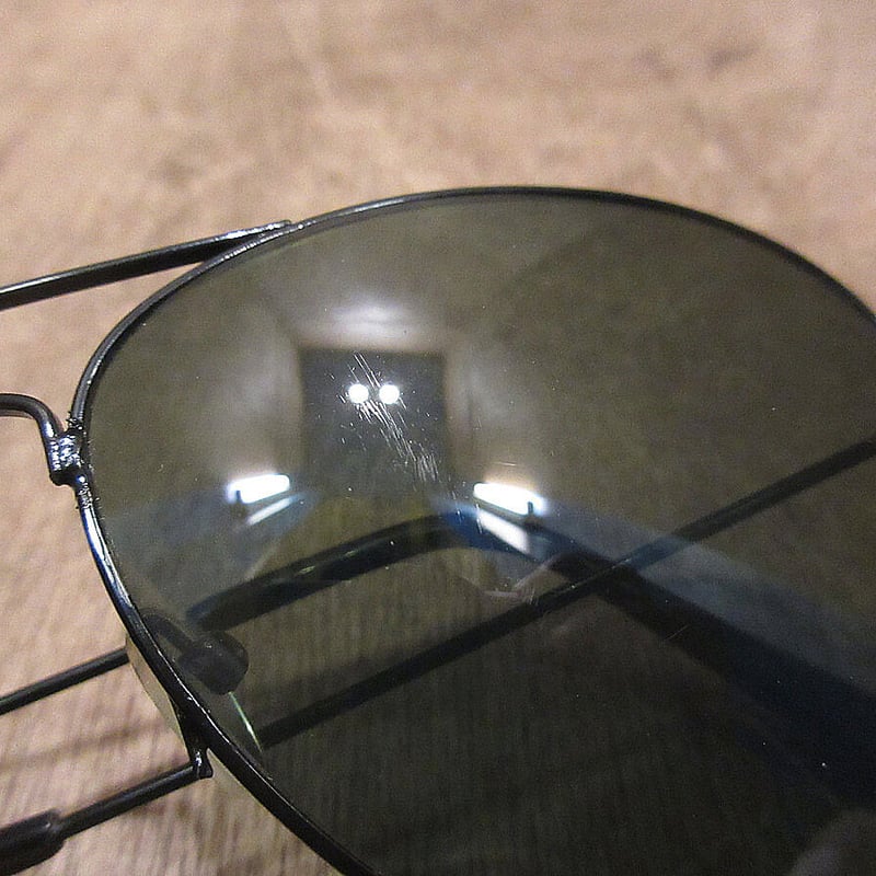 ケース付きRay-Banティアドロップサングラス黒○230826i6-eygls