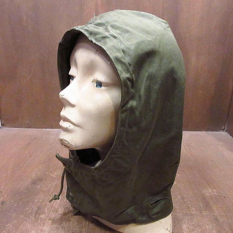 ビンテージ40's○DEADSTOCK U.S.ARMY M-43フィールドジャケット用フード