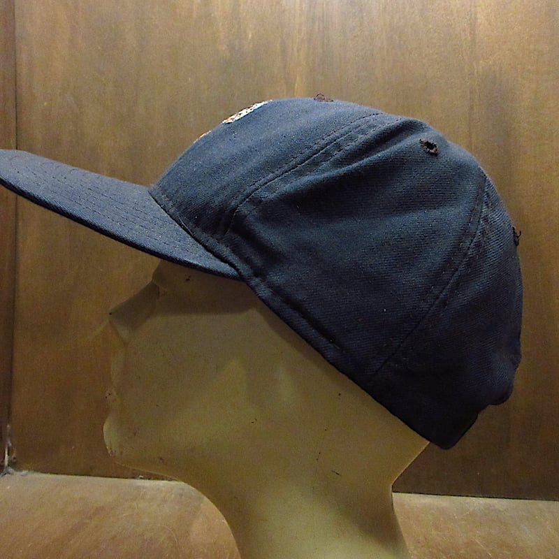 ビンテージ60's○New Era カエル刺繍入りスナップバックキャップ ビンテージ60's○New Era カエル刺繍入りスナップバックキャップ
