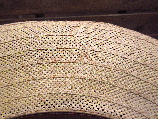 ビンテージ30's40's○J.C.PENNEY COストローハット7 1/8○200607n