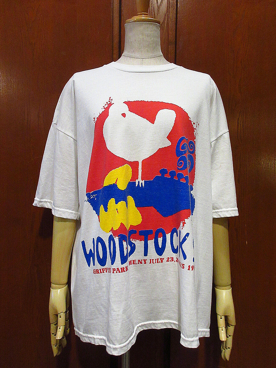 激レア 90s woodstock'99 Tシャツ XL 未使用 アート 洒落 激レア 90s woodstock´99 Tシャツ XL 未使用 アート 洒落