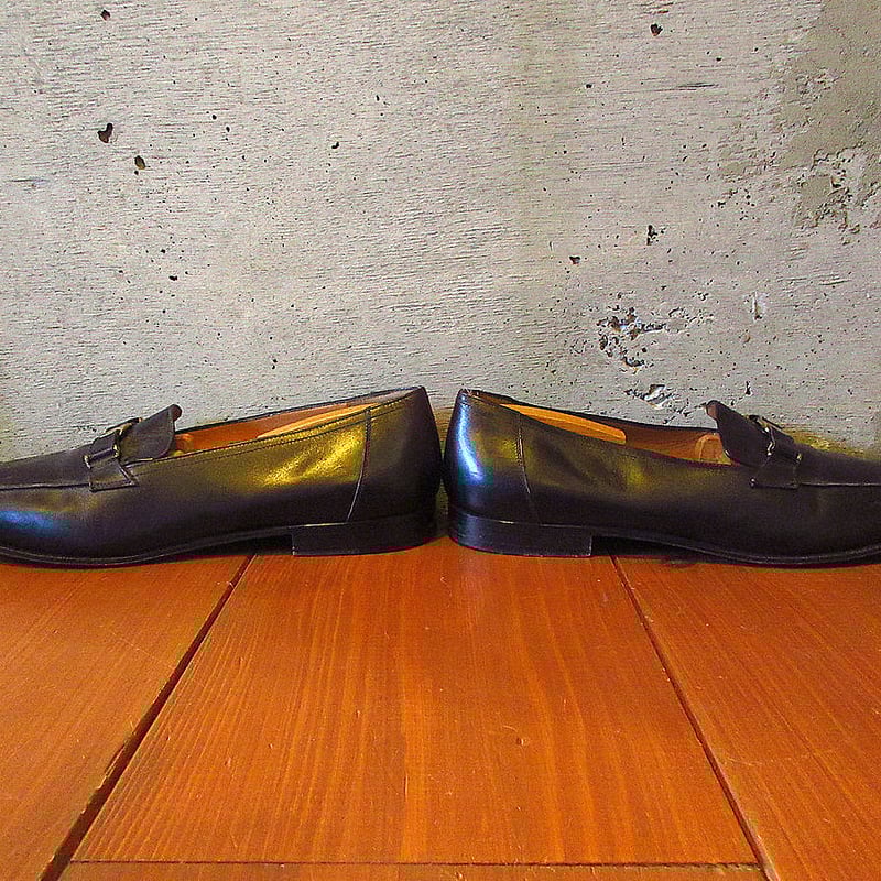 ビンテージ○Salvatore Ferragamoローファー黒size 11D○231226k