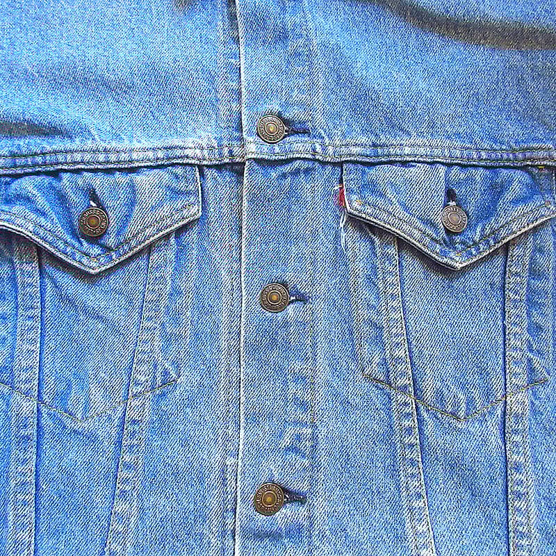 リーバイス Levi’s デニムジャケット Gジャン 80年代 57508 USA製 88年製 Levi's 57508-0218 Denim Jacket 青 L 80s Levis