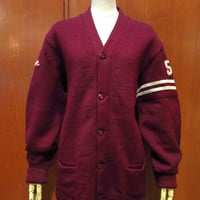 50’s レタードニット 厚手ウールニット レタードニット/40s-50s/ニット・セーター(厚手)/-/ウール/NVY