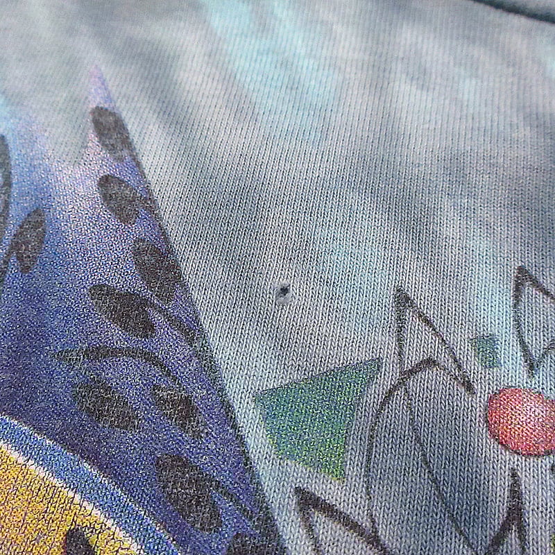 ビンテージ90's○Jimi HendrixプリントタイダイTシャツsize XL○24060