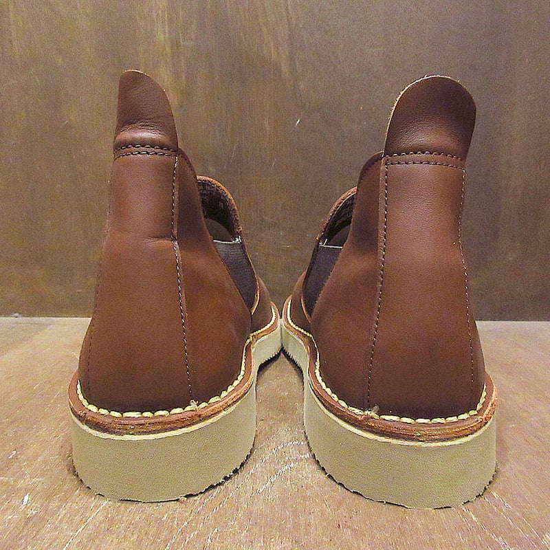 ビンテージ○DEADSTOCK CHIPPEWAロメオブーツ茶size 8 1/2M○2205