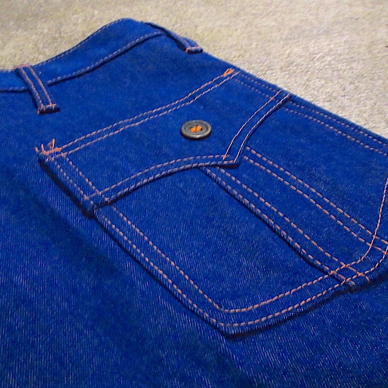 ビンテージ70's○DEADSTOCK JCPenneyデニムベスト&パンツ