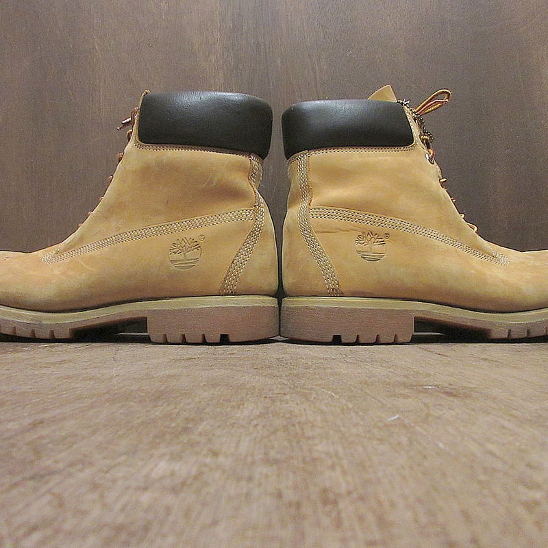 ビンテージ90's○Timberland 6インチプレミアムブーツ茶