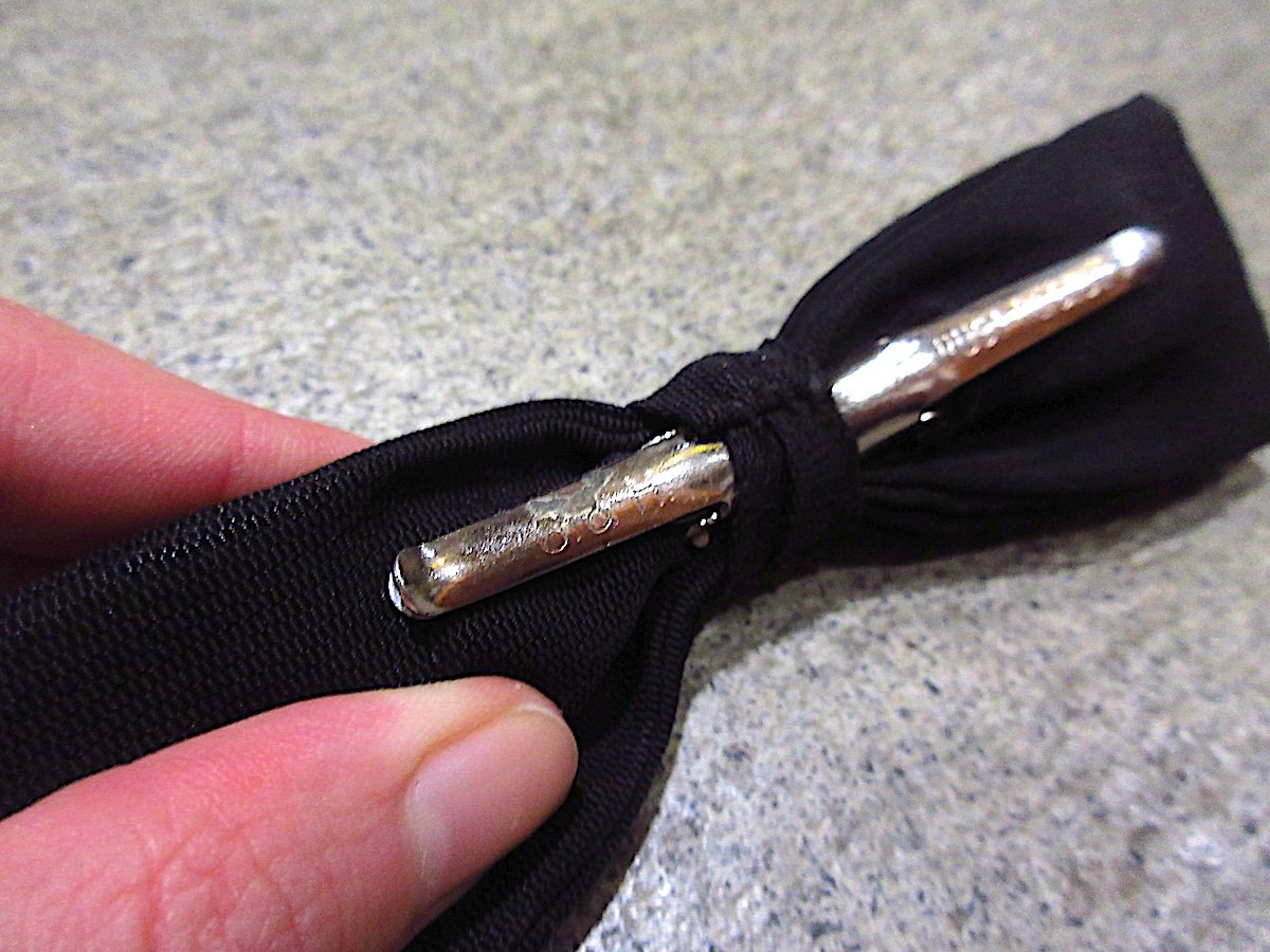 ビンテージ~60's○クリップ式蝶ネクタイ黒○251019n5-bwtブラック