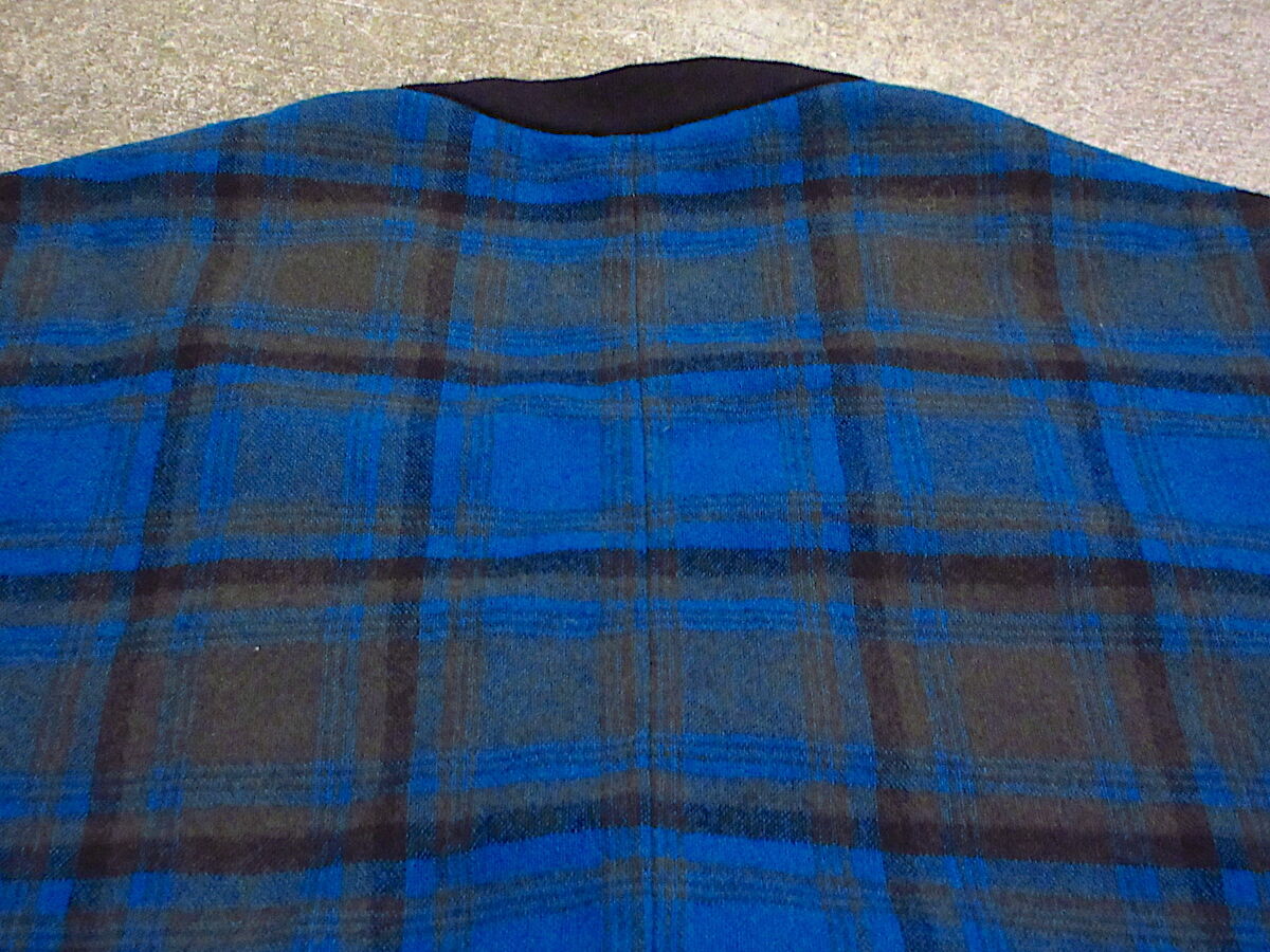 ビンテージ50's○PENDLETONチェックウールカーディガンsize M○230923m2...