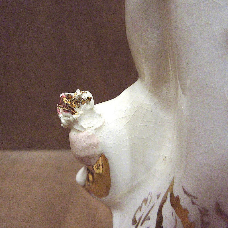 オリエンタル陶器 置物 オブジェ　アメリカビンテージ　50s オリエンタル陶器 置物 オブジェ アメリカビンテージ 50s