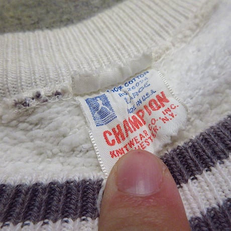 ビンテージ60's●Champion SPRINGFIELD HIGH半袖スウェット白size L●240525m8-m-swsチャンピオントップスランタグメンズ古着