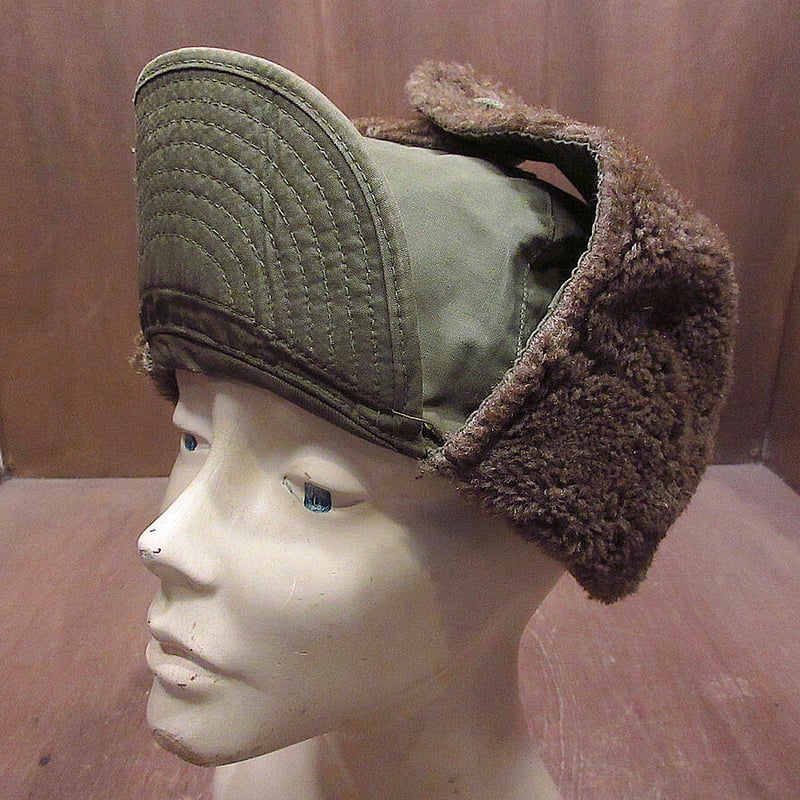 ビンテージ50's○U.S.ARMY M-Q1フィールドパイルキャップ○221108i4-m-