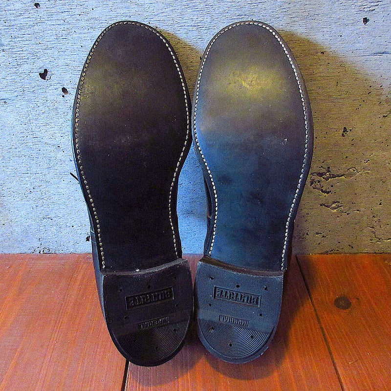 ビンテージ80's○DEADSTOCK U.S.NAVYサービスシューズsize 10R○23