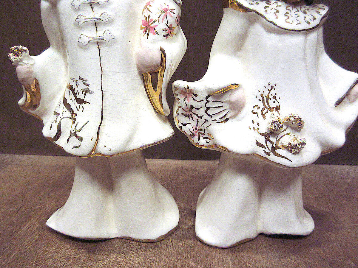 オリエンタル陶器 置物 オブジェ　アメリカビンテージ　50s オリエンタル陶器 置物 オブジェ アメリカビンテージ 50s