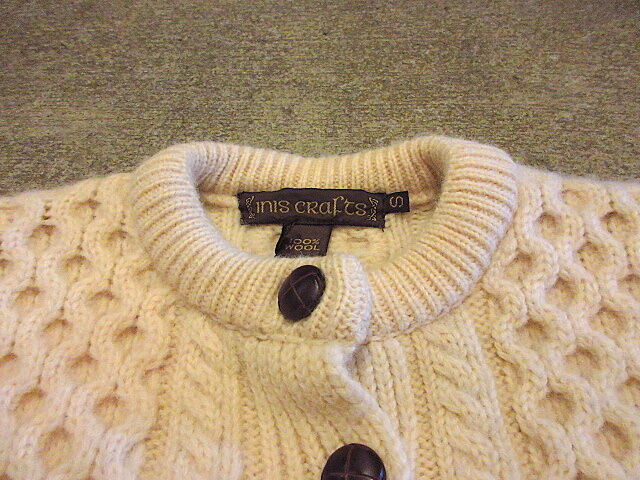 KiNVARA HANDKNIT アイルランド製 ビンテージ フィッシャーマン Vintage Bloody Forelandアイルランド製 ハンドニット