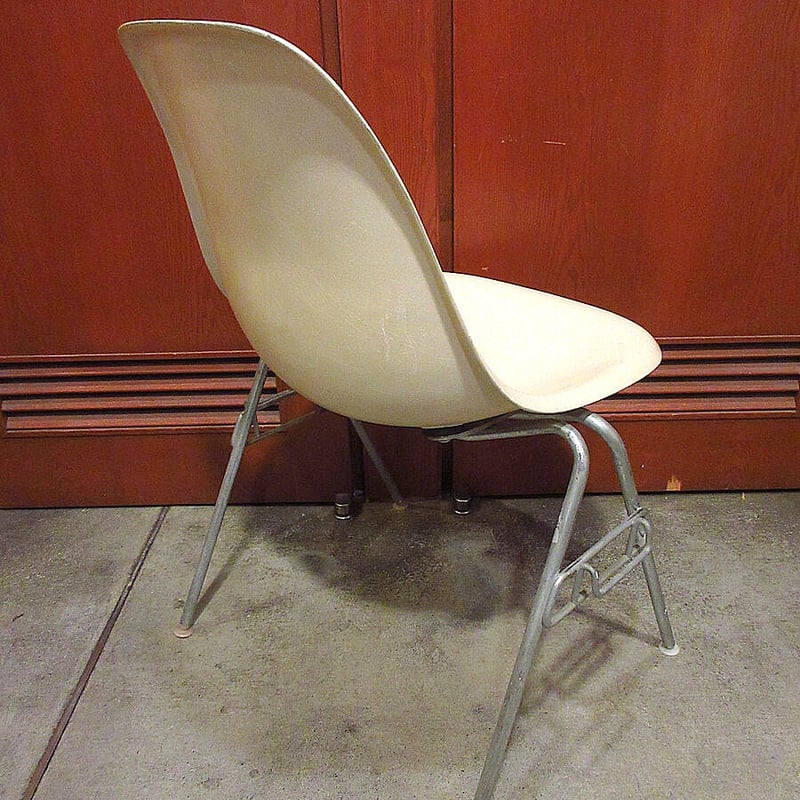 ビンテージ60's70's○Herman MillerスタッキングベースFRPサイドシェル