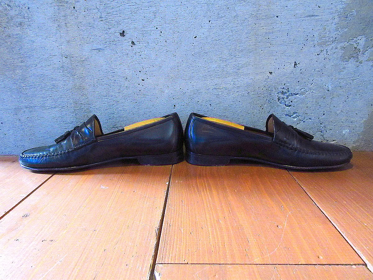 ビンテージ○NORDSTROMタッセルローファー黒size 10 1/2 M○241207k2
