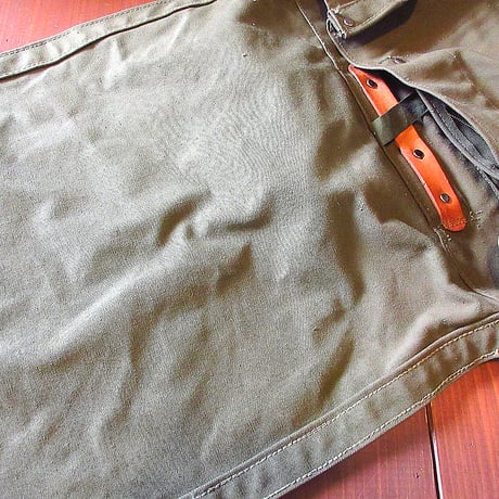 ビンテージ-60’s●キャンバスバックパックオリーブグリーン●250322k5-bag-bp -1960sコットンリュックサックかばん