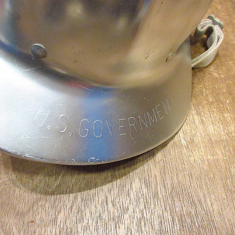 ビンテージ○SuperLite吊り天井アルミヘルメットシルバー