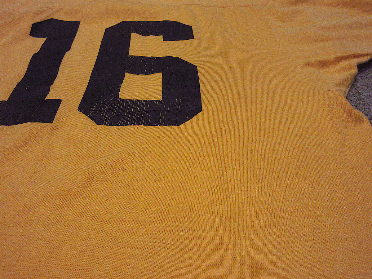 ビンテージ70's○Championバータグ&タタキタグナンバリングカットオフ