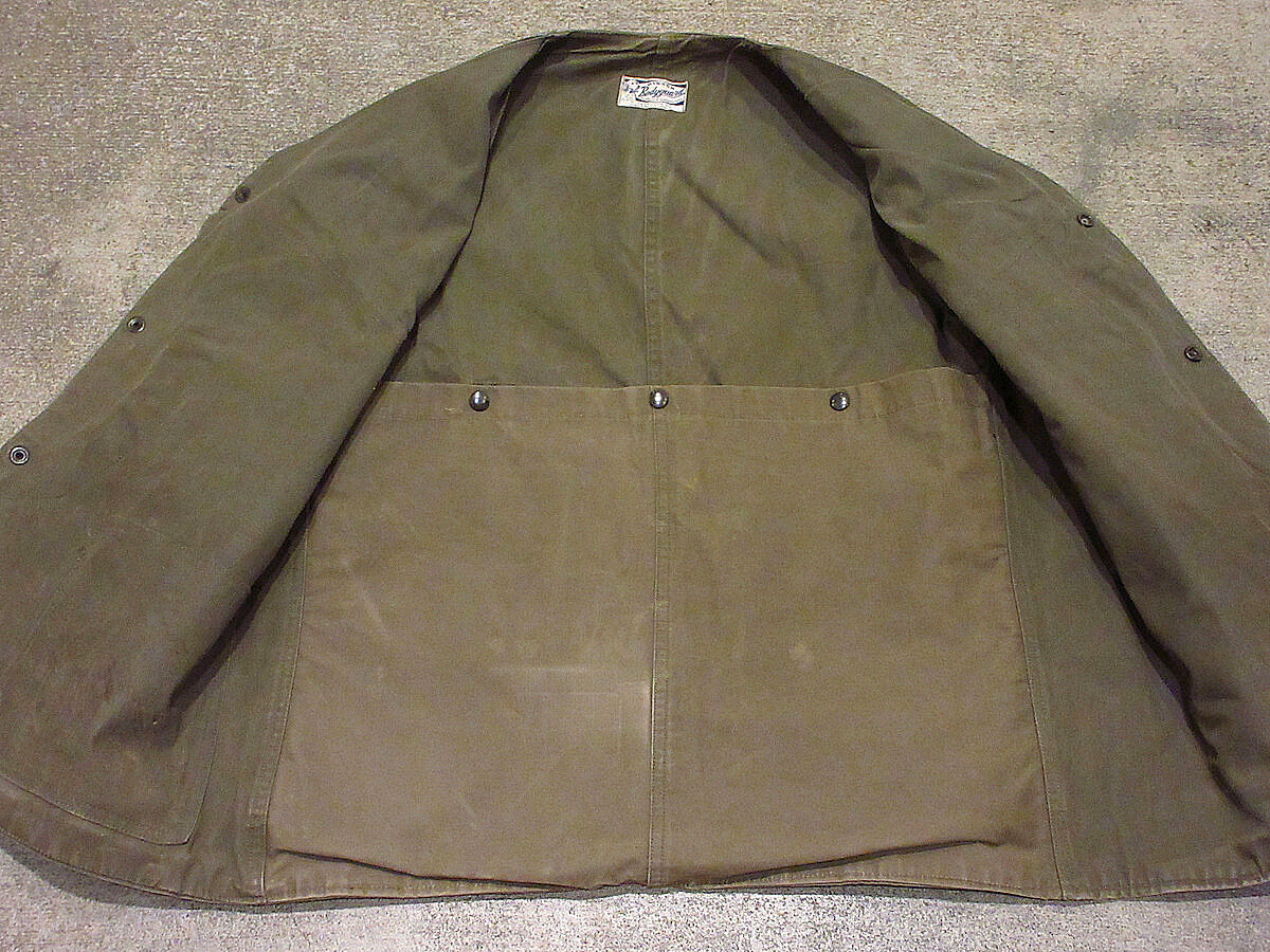 ビンテージ40's○HINSONハーフムーンダックハンティングベスト