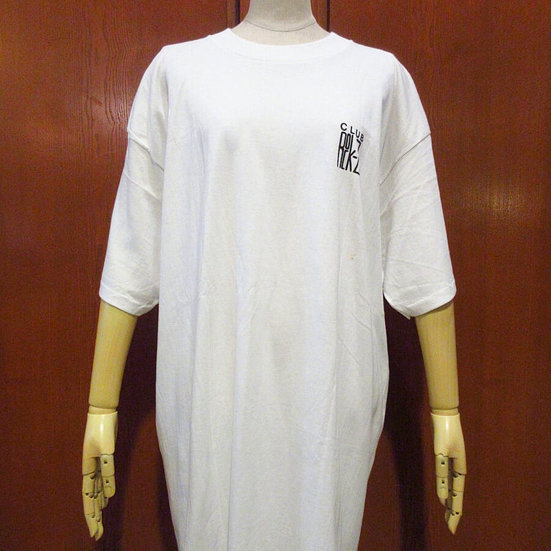 ビンテージ90's○DEADSTOCK CLUB ROCK-ZA Tシャツ XL○210520