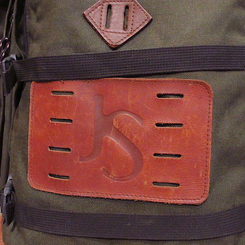 ビンテージ80's○MADE IN U.S.A. JANSPORTボトムスウェードナイロンバッ