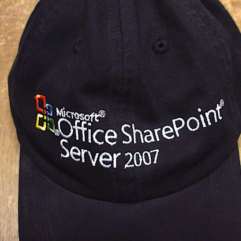 ビンテージ00's○Microsoft Office SharePoint刺繍入りコットン6パ