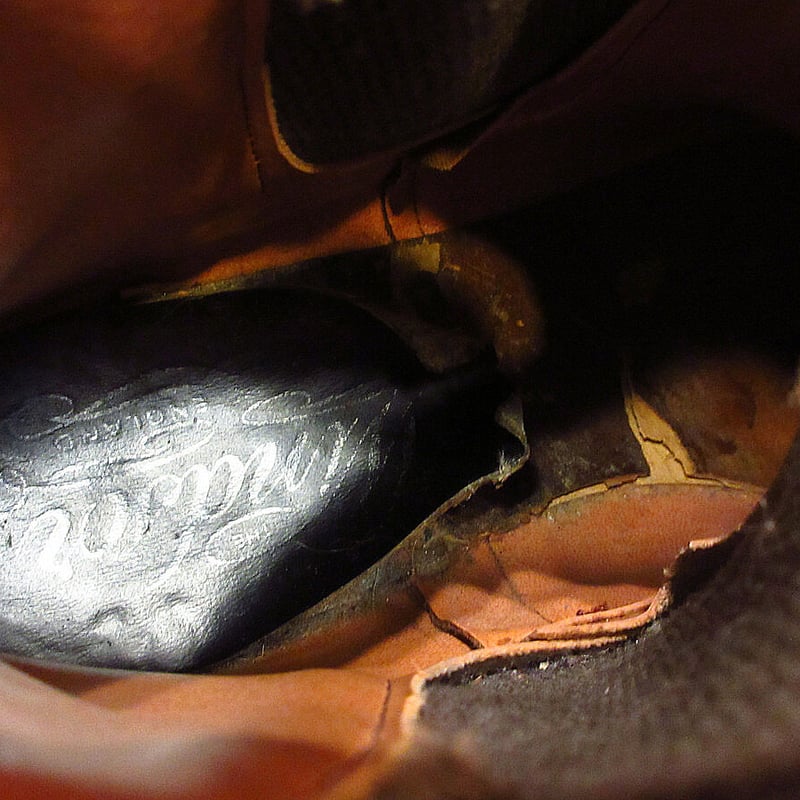 ビンテージ70's○サイドゴアブーツ茶size 6 1/2○231003i2-m-bt-245