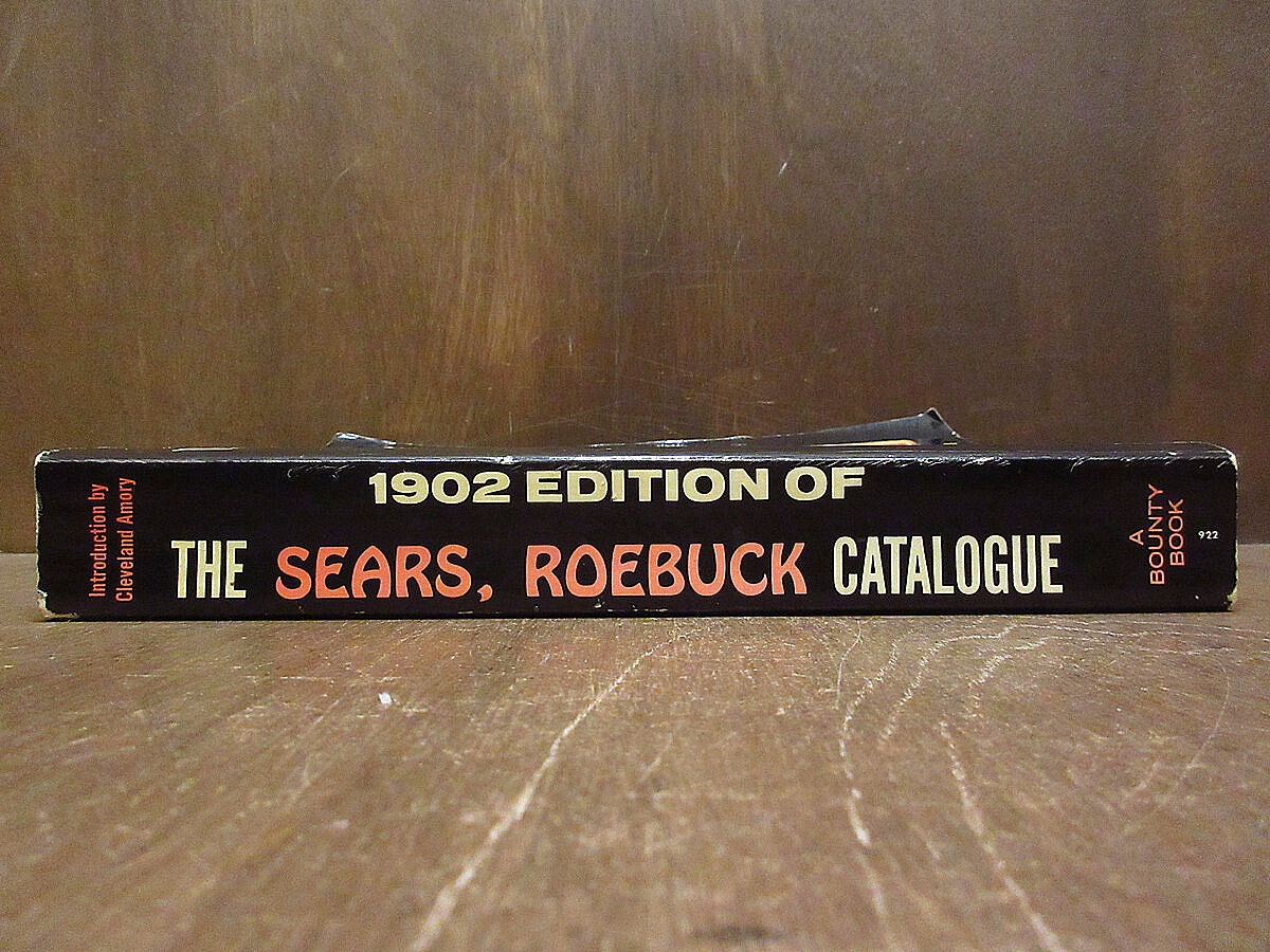 ビンテージ○1902 EDITION OF THE SEARS,ROEBUCKカタログ○220