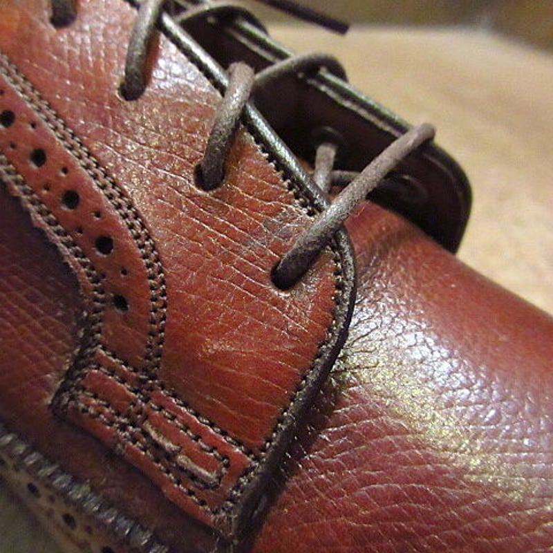 ビンテージ70's○DEADSTOCK FLORSHEIM IMPERIALウィングチップシュ