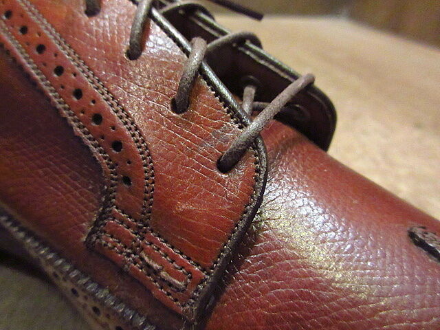 DＥＡＤ／ＳＴＯＣＫ Florsheim 4アイレット　 革良い　 8D DEAD／STOCK Florsheim 4アイレット 革良い 8D