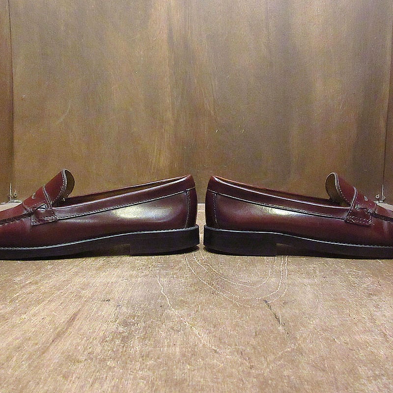 G.H.BASS & CO.○WEEJUNSレディースペニーローファーバーガンディsize 1