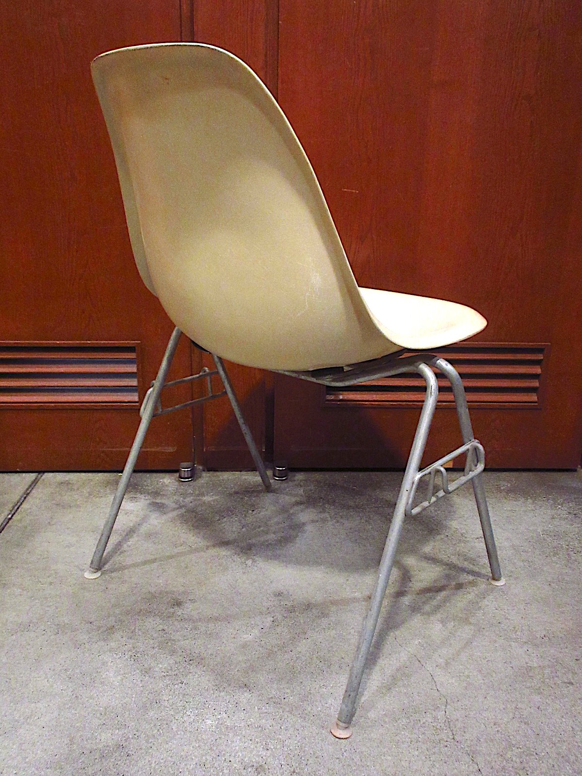 ビンテージ60's70's○Herman MillerスタッキングベースFRPサイドシェル