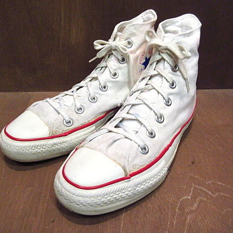 ビンテージ80's○CONVERSEレディース囲みタグオールスターHI