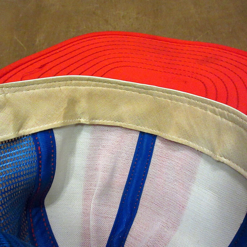 ビンテージ70's80's○Lucky Stripes トリコロールメッシュ ビンテージ70's80's○Lucky Stripes トリコロールメッシュ