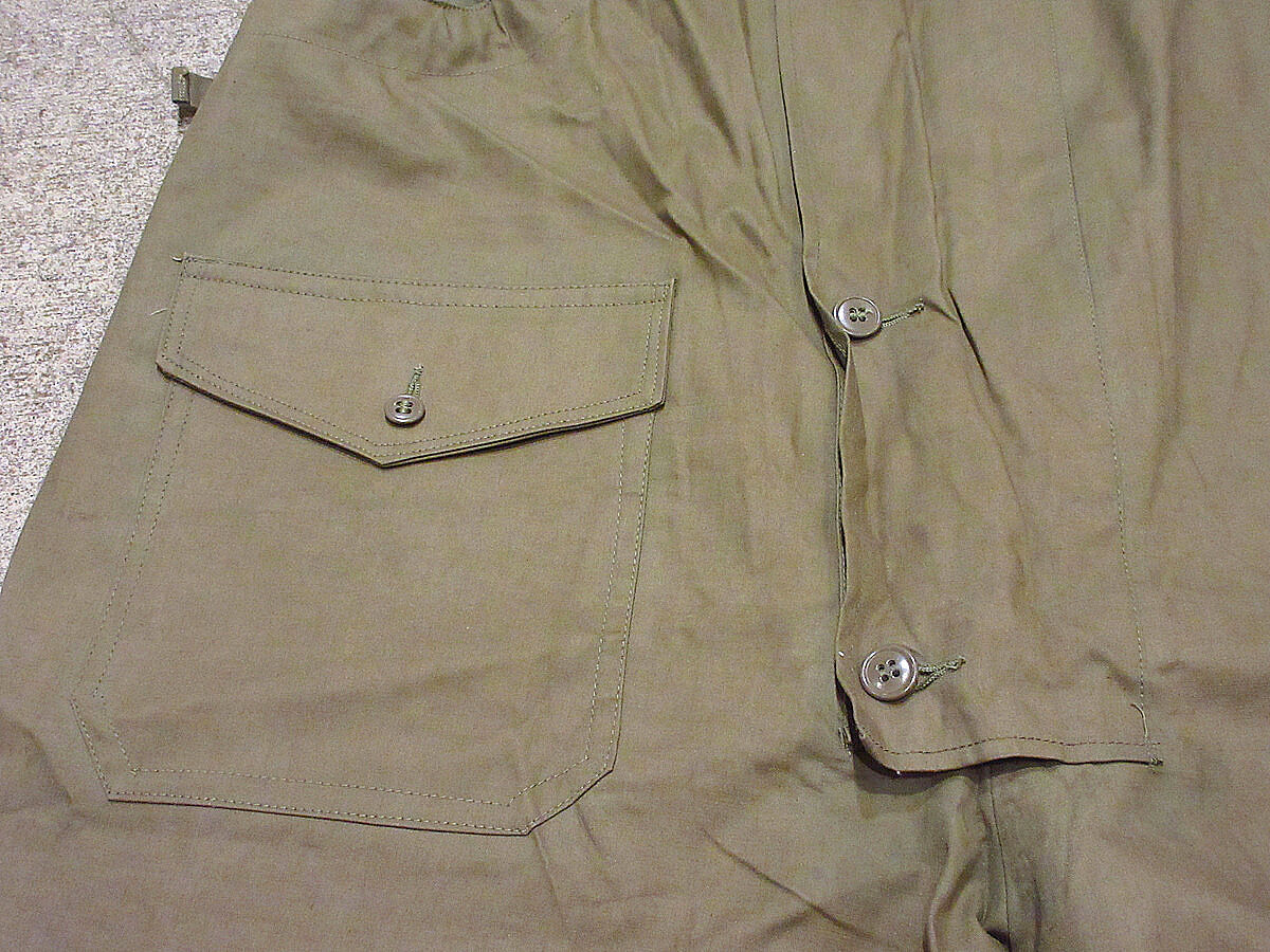 ビンテージ40's○U.S.NAVY NXsXレインパンツL○211222i5-m-oval-