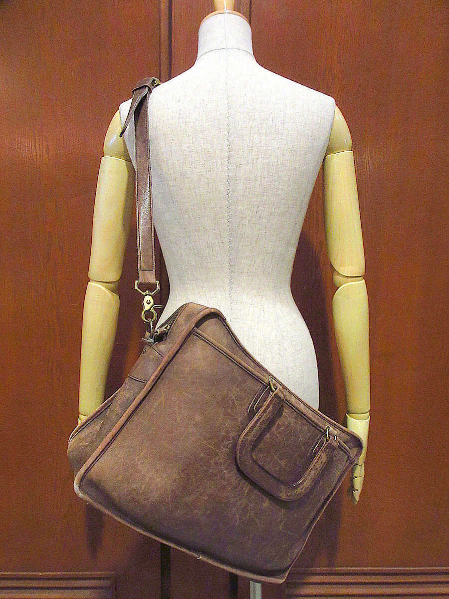 ビンテージ○オールドコーチ2WAYレザーブリーフケース○221207j4-bag