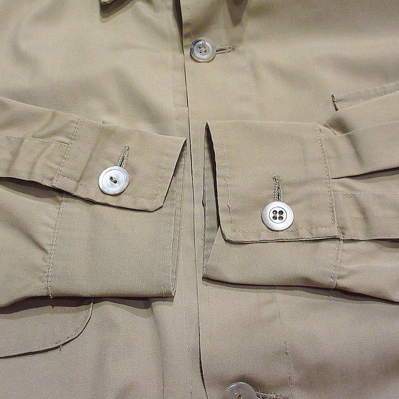 ビンテージ60's70's○L.L.Bean筆記体タグサファリジャケットsize ビンテージ60's70's○L.L.Bean筆記体タグサファリジャケットsize