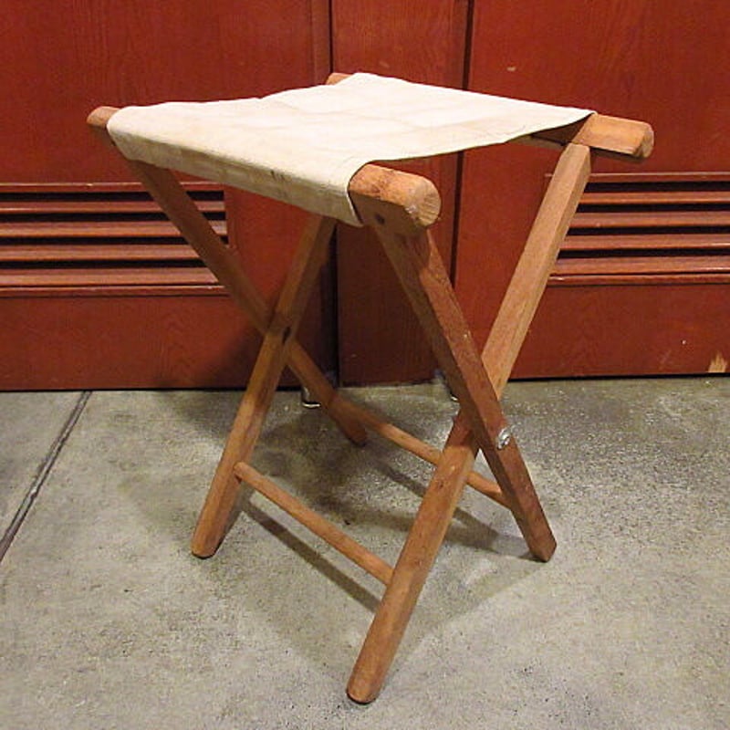 ビンテージ~70's○アウトドアフォールディングチェアA○210111f7