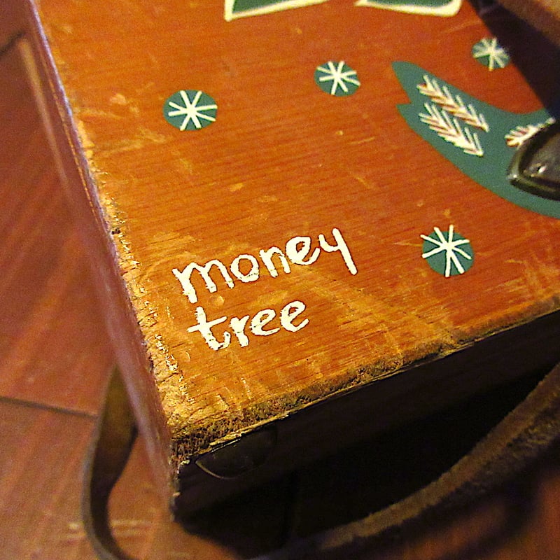 ビンテージ60's○Enid Collinsウッディーボックスバッグ○260116d7-bag