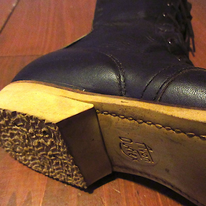ビンテージ40's50's○DEADSTOCK Chippewaロガーブーツ焦げ茶○25081