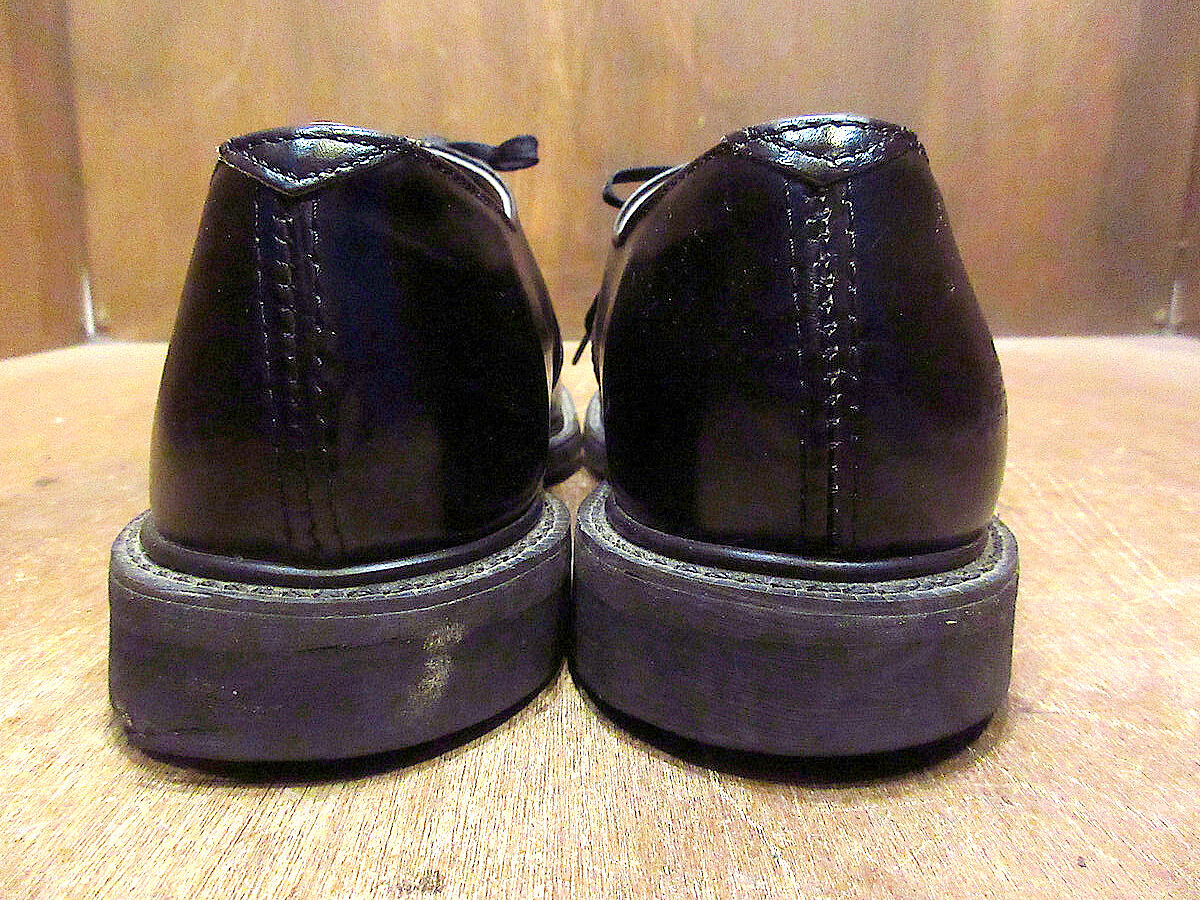 ビンテージ80's○LEHIGH PT83スチールトゥシューズ黒size 9D ビンテージ80's○LEHIGH PT83スチールトゥシューズ黒size 9D
