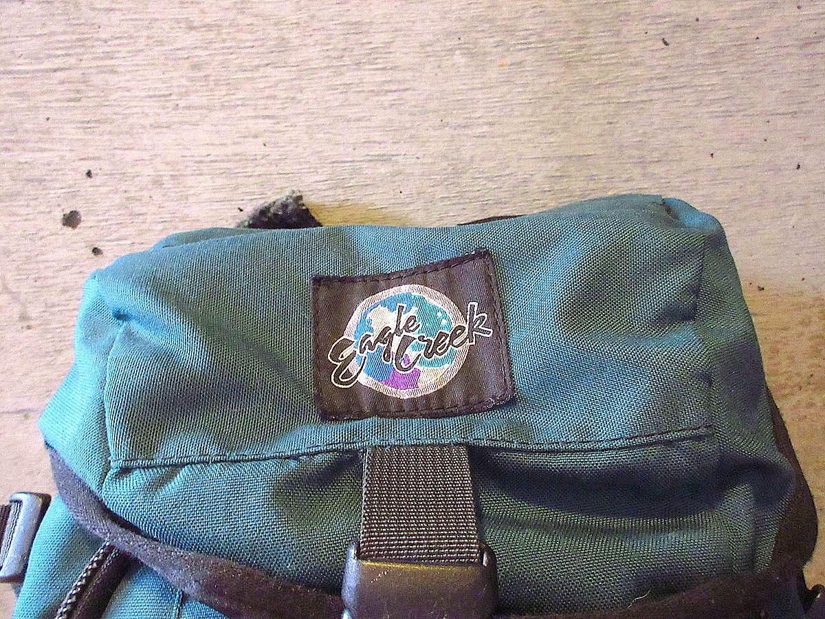 ビンテージ90's○Eagle Creekナイロンバックパック緑○250518k1-bag-b ビンテージ90's○Eagle Creekナイロンバックパック緑○250518k1-bag-b