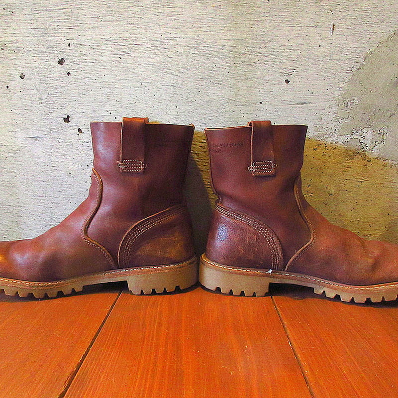 ビンテージ○TIMBERLANDペコスブーツ茶size 10M○240813k7-m-bt-2