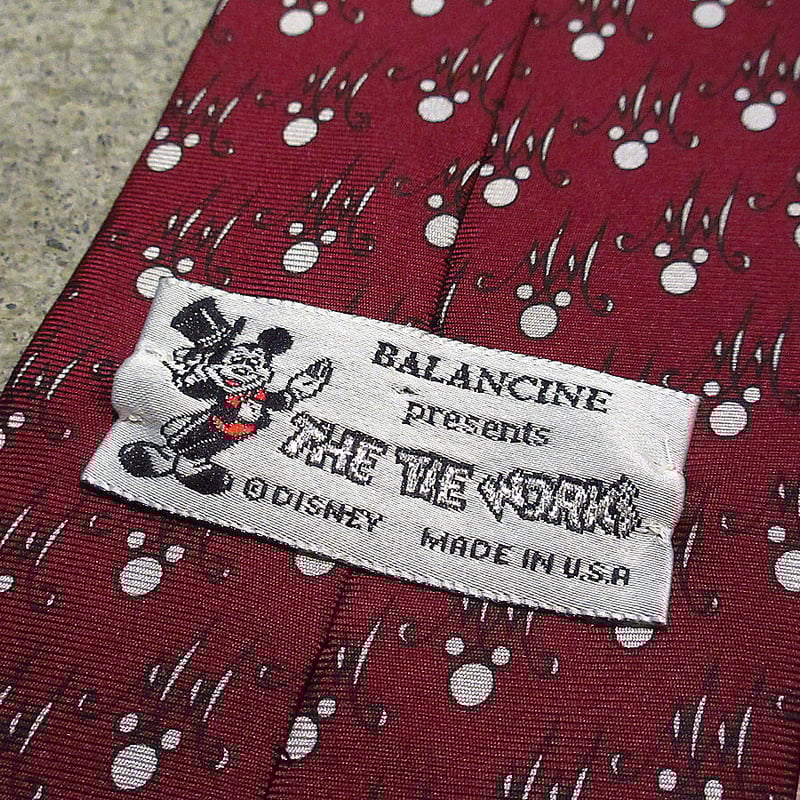 ビンテージ70's○ミッキーマウス総柄シルクネクタイ○230920i1 ビンテージ70's○ミッキーマウス総柄シルクネクタイ○230920i1