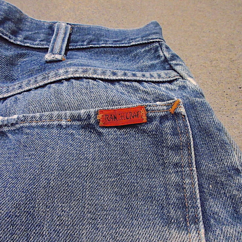 ビンテージ60's70's○JCPenney RANCHCRAFTデニムパンツ実寸W78cm