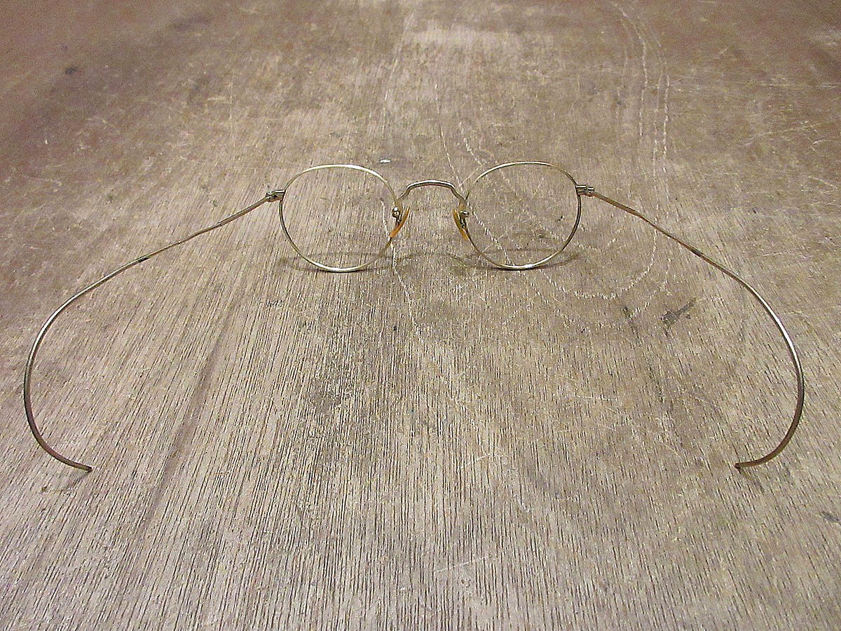 ビンテージ40's○ケース付きB&L 1/10 12KGF FUL-VUE彫金ボストン