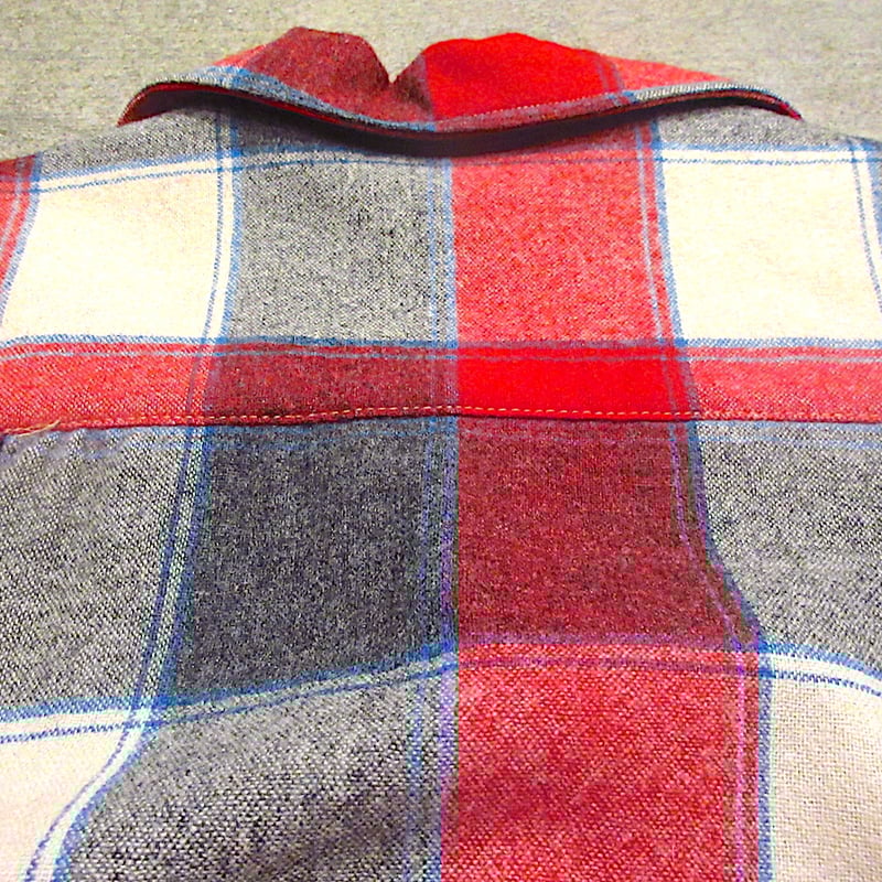 チェック柄 ウールジャケット 50s 50年代 50s チェック柄 ウール テーラードジャケット 古着